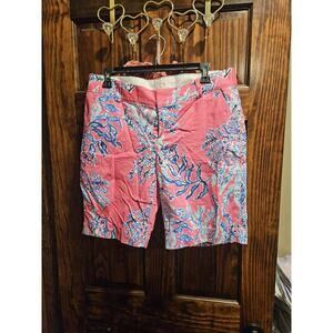 Lilly Pulitzer Size 10 The Chipper Shorts Back Pockets